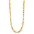 14K Polished Fancy Link Necklace