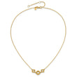 14k Polished FWC Pearl Flower 16in With 2 Inch Extention. Necklace - Birthstone Company