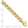 14K Polished Men's Link Bracelet