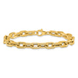 14K Polished Fancy Link Bracelet