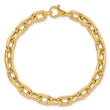 14K Polished Fancy Link Bracelet