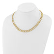 14K Polished Fancy Link Necklace