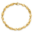 14k Polished Fancy Link Bracelet