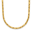 14K Polished Fancy Link Necklace