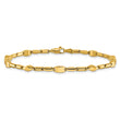 14K Polished Fancy Link Bracelet