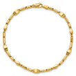 14K Polished Fancy Link Bracelet