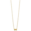 14K Polished Fancy Necklace