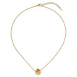 14K Polished and Diamond-cut Fancy Knot with 2in ext. Necklace
