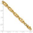 14K Polished Fancy Link Bracelet