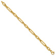 14K Polished Fancy Link Bracelet