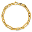 14K Polished Fancy Link Bracelet
