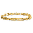 14K Polished Fancy Link Bracelet