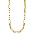 14K Polished Fancy Link Necklace