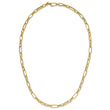 14K Polished Fancy Link Necklace