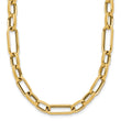 14K Polished Fancy Link Necklace