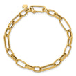14K Polished Fancy Link Bracelet