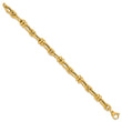 14K Polished Fancy Link Bracelet
