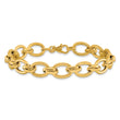 14K Polished Fancy Link Bracelet