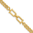 14K Polished Fancy Link Bracelet