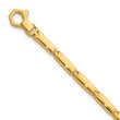 14K Polished Fancy Link Bracelet
