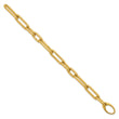 14K Polished Link Bracelet