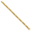 14K Polished Fancy Link Bracelet