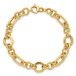 14K Polished Fancy Link Bracelet