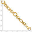 14K Polished Fancy Link Bracelet