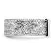 14k White Gold Stretch Ring