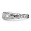 14K White Gold Mesh Tapered Stretch Ring