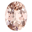 Loose Oval Morganite, 10x8mm, AA Quality