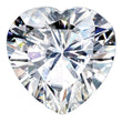 Lab Grown VS+, F+ 3/4ct Heart Diamond