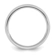 Platinum 3mm Comfort-Fit Wedding Band Size 4 - Birthstone Company