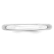 Platinum 3mm Comfort-Fit Wedding Band Size 4 - Birthstone Company