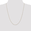 14K 13 inch .75mm Cable with Spring Ring Clasp Pendant Chain