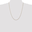 14K Gold Diamond-Cut Spiga Chain Necklace with Lobster Clasp - 18