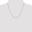 14K Gold Women's Polished Cable Chain with Lobster Clasp - 18
