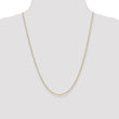 14K Gold Women's Polished Cable Chain with Lobster Clasp - 30