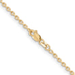 Sophia Jewelers 14K Gold 16-Inch Polished Cable Chain Necklace - 22