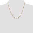 Sophia Jewelers 14K Gold 16-Inch Polished Cable Chain Necklace - 22