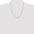 Sophia Jewelers 14K Gold 16-Inch Polished Cable Chain Necklace - 22