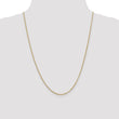 Sophia Jewelers 14K Gold 16-Inch Polished Cable Chain Necklace - 24