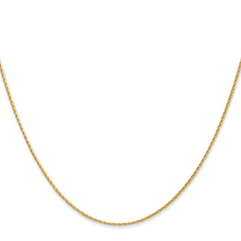 14K Gold Polished Wheat Chain Necklace with Lobster Clasp - 20