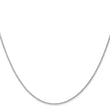 Sophia Jewelers 14K White Gold Parisian Wheat Chain Necklace Polished Elegance - 16