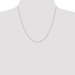 14K Gold Women's Diamond-Cut Cable Necklace with Polished Finish - 14