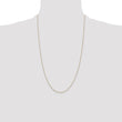 14K Gold Polished Diamond-Cut Cable Chain with Lobster Clasp - 30