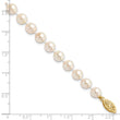 Women's 14K Yellow Gold 6-7mm Freshwater Cultured Pearl Bracelet
