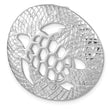 Sterling Silver Rhodium-Plated Polished and Textured Cutout Turtle Pendant