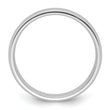 Platinum 4mm Lightweight Comfort-Fit Wedding Band Size 4