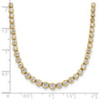 14K Lab Grown Diamond VS/SI GH, Graduated w/2 inch ext. Necklace